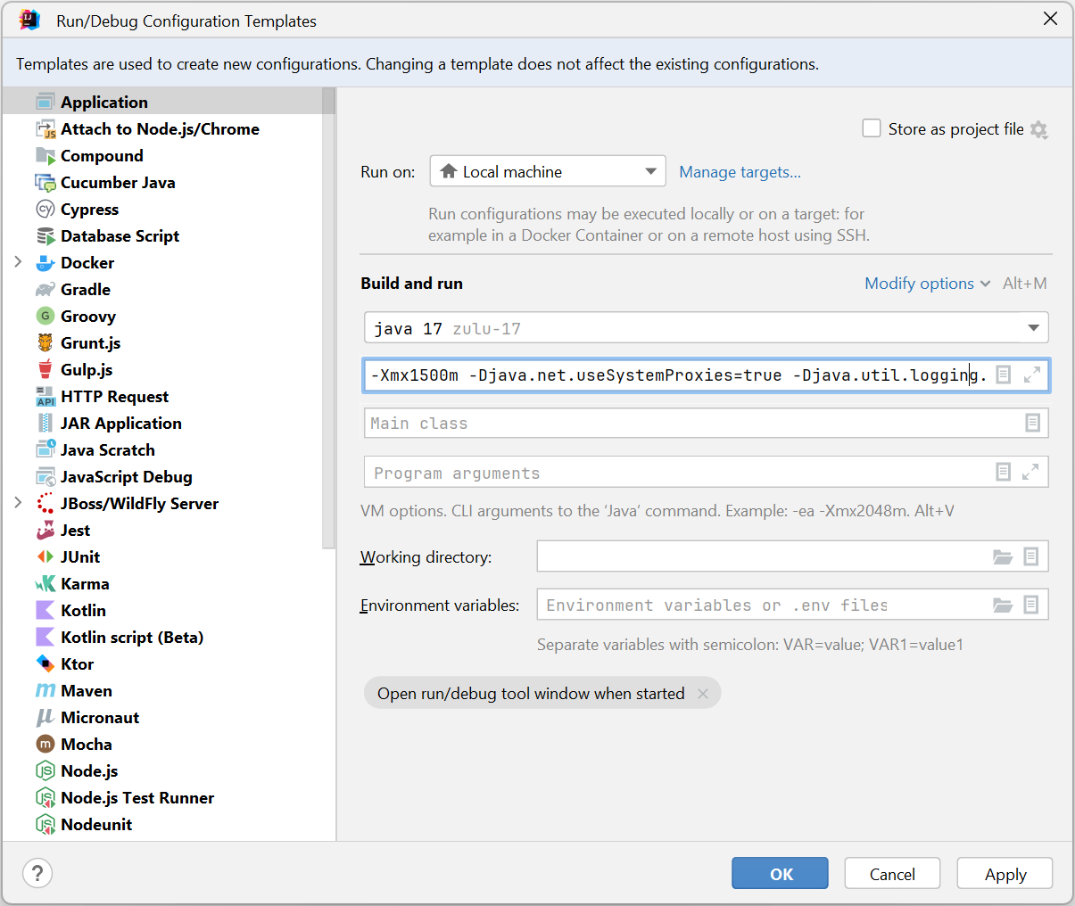 vmoptionsrunconfiguration