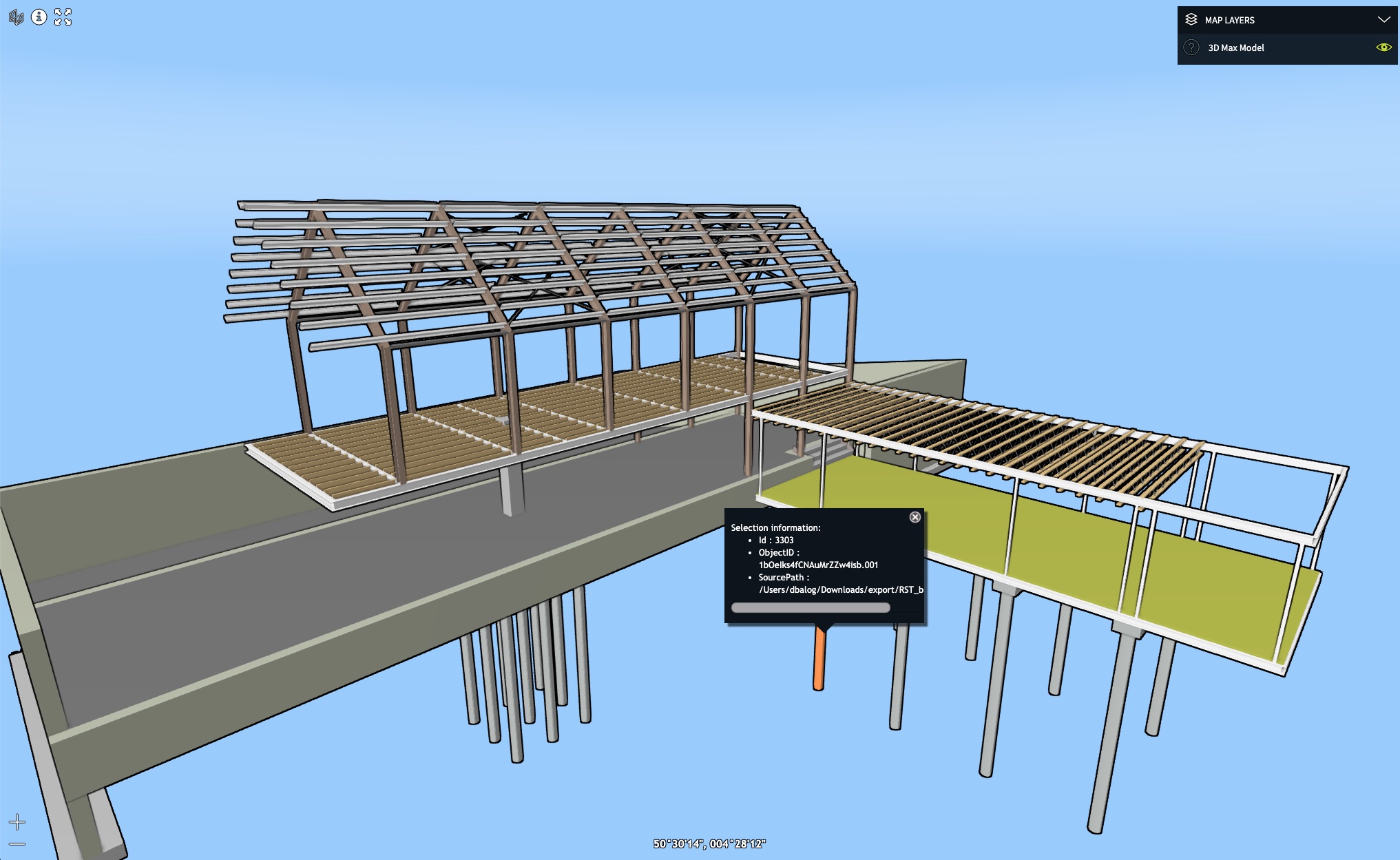 A default project in Blender