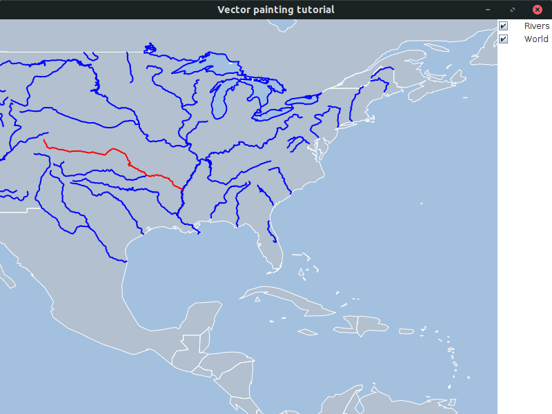 lls vectorpainting riverslayer