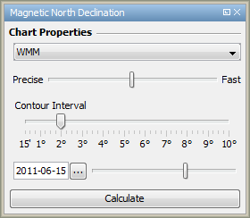 030 magnetic north panel